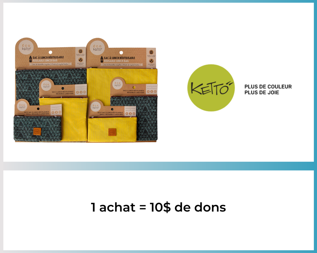 Ketto Design - Ensembles complets de départ zéro-déchet