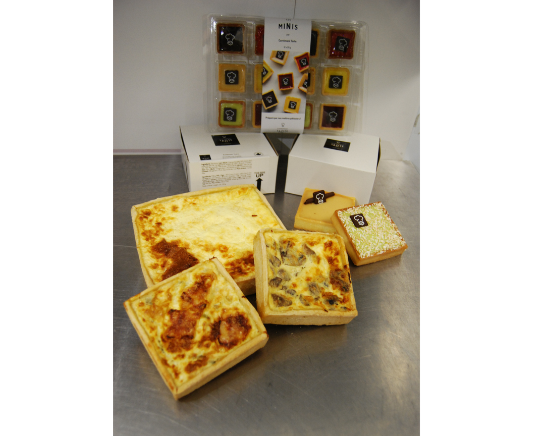 Carrément Tarte - Boîte Carrément Tarte avec quiches et tartelettes