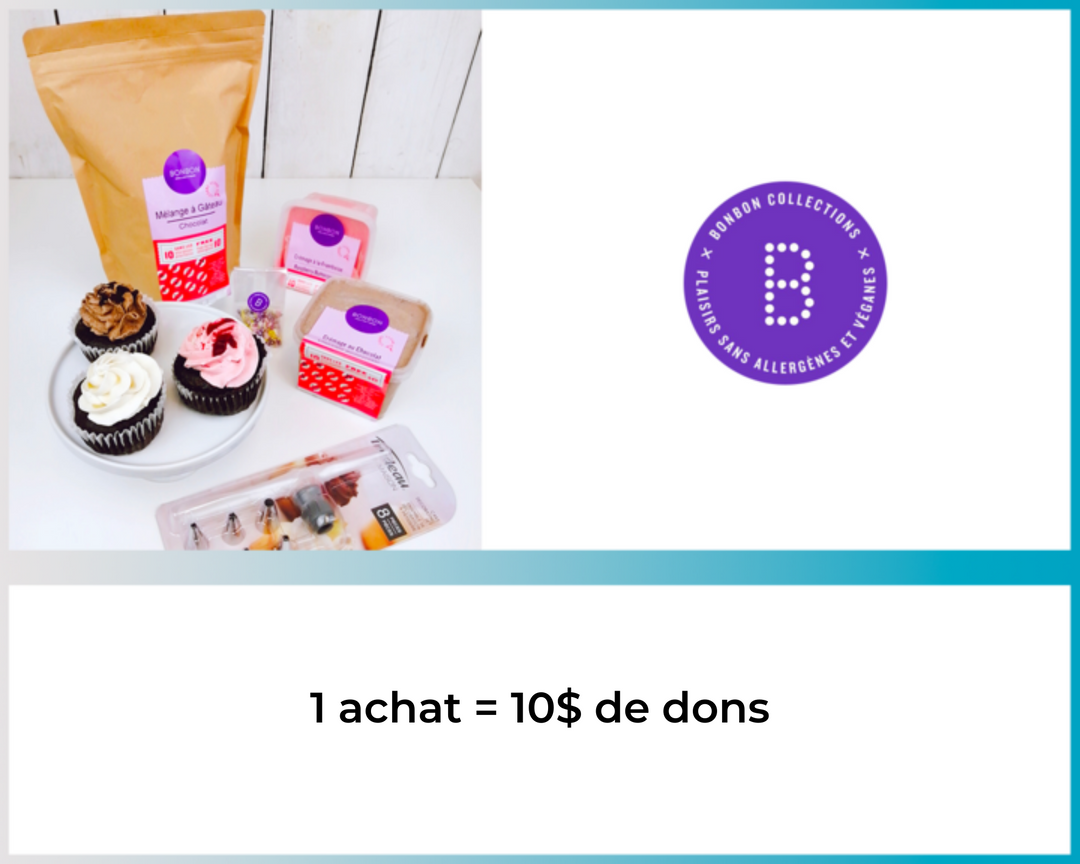 Bonbon Collections - Mélange à Cupcakes/Gâteaux ou Mélange à Beignes