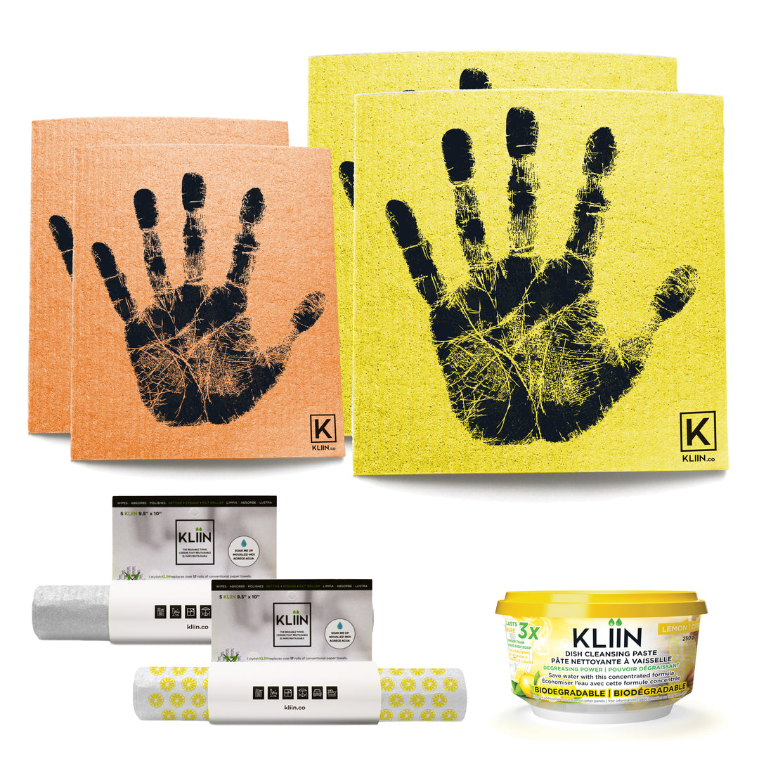 KLIIN - Paniers de KLIINs : l'essui-tout réutilisable