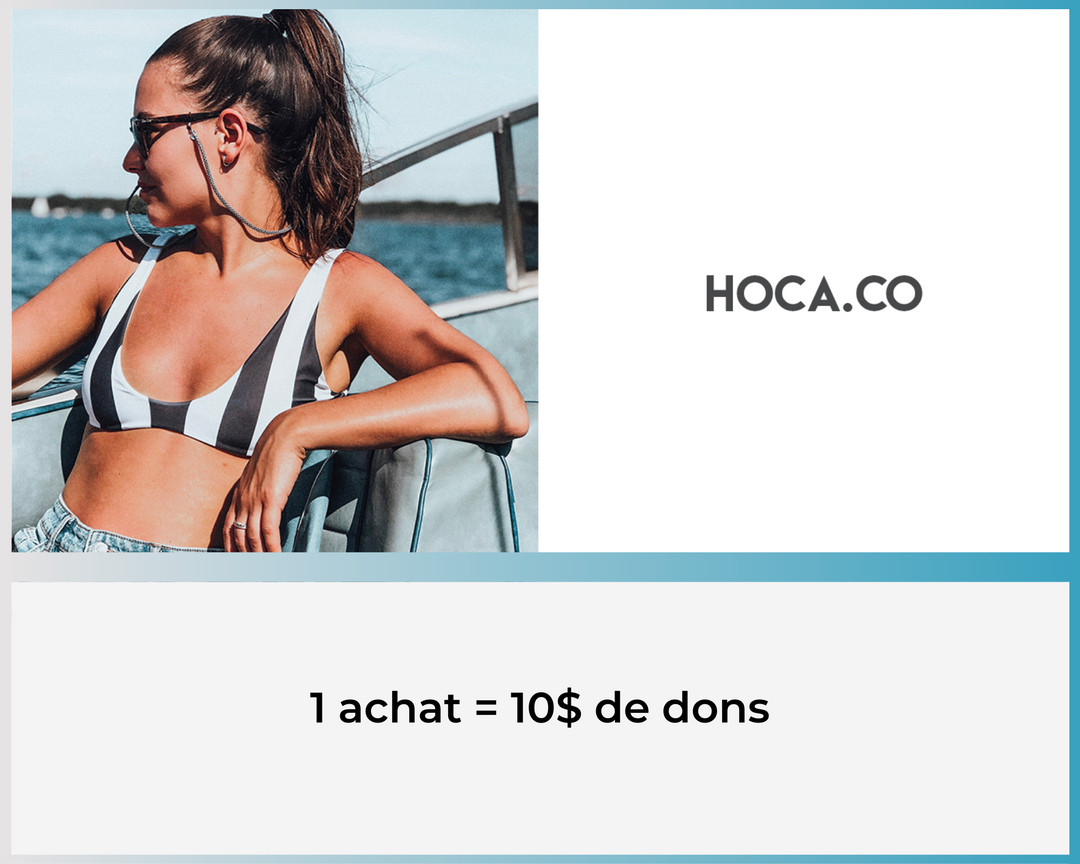 HOCA - Cordons à lunettes assemblés à la main à Montréal (Emballage biodégradable)