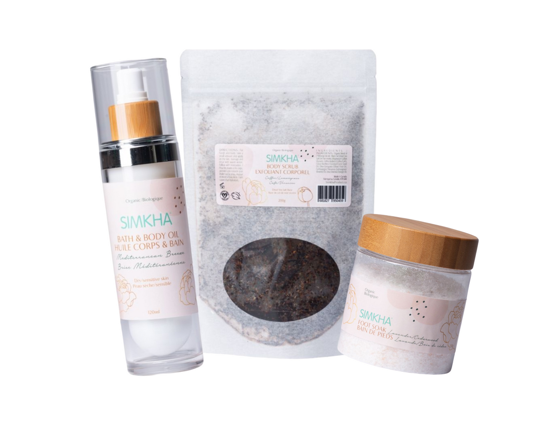 SIMKHA - Coffret détente ou une huile pour bébé