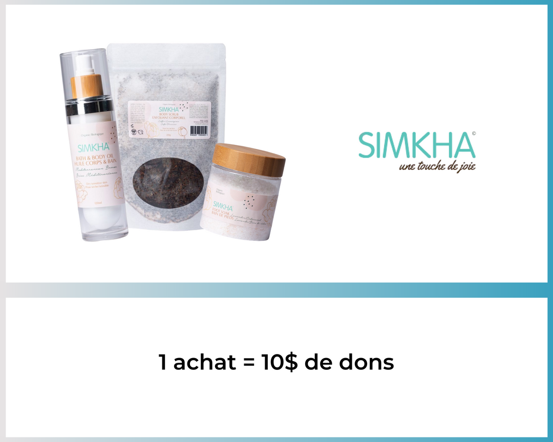 SIMKHA - Coffret détente ou une huile pour bébé