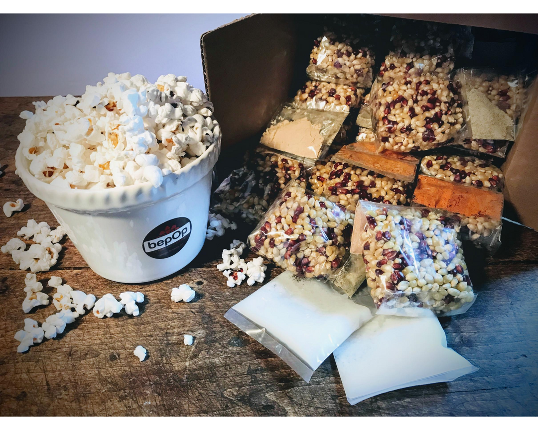 bepOp popcorn - Boîte explosion de saveurs