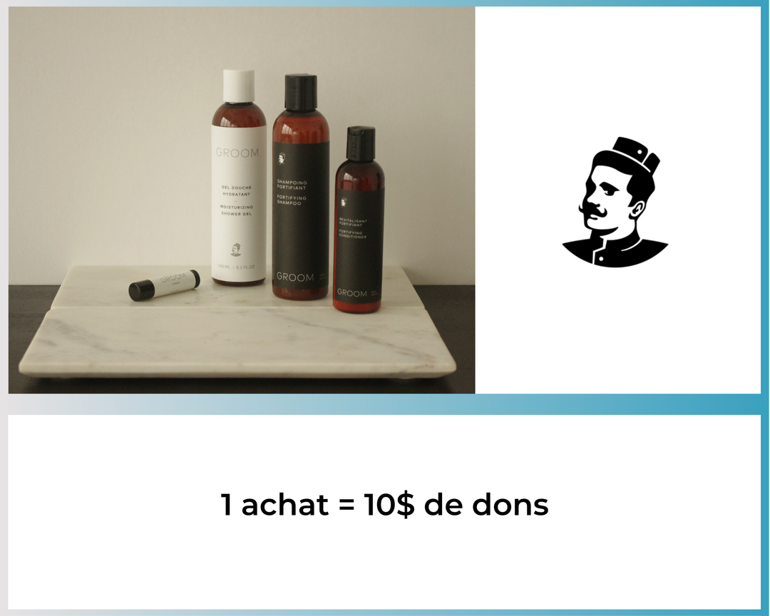 Groom - Panier de 4 produits de soins