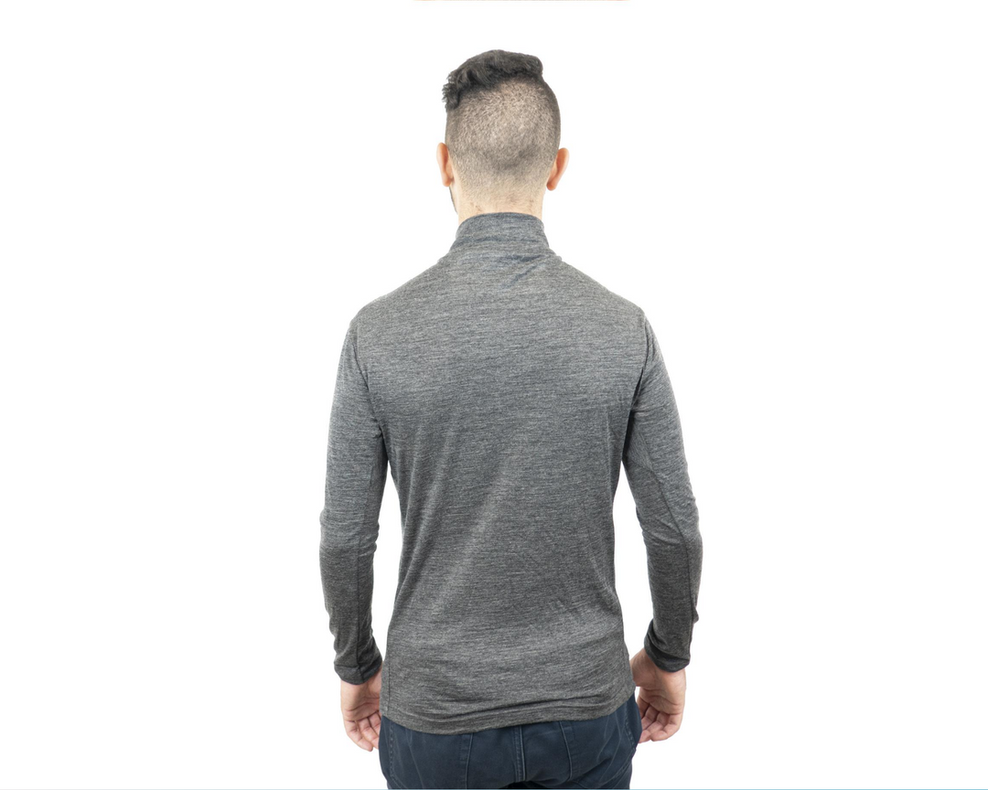 Mount Trail - Chandail à manches longues 150 avec zip Homme ou Femme